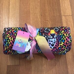 Posh Peanut limited edition Lisa Frank rainbow hunter towel